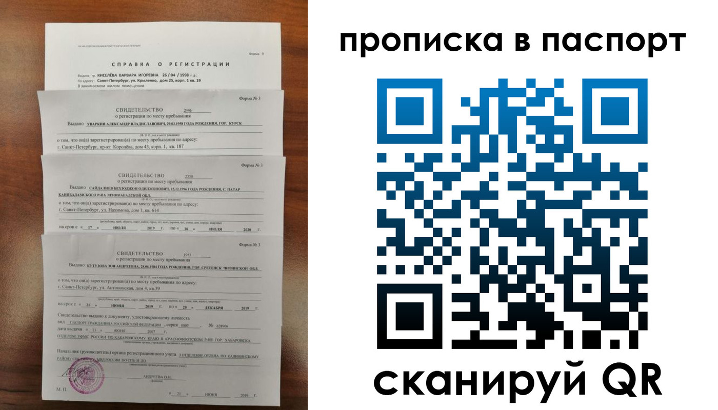 временная регистрация адрес в Рославле